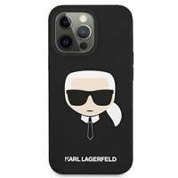 Karl Lagerfeld KLHCP13SSLKHBK iPhone 13 mini 5,4" czarny/black hardcase Silicone Karl`s Head