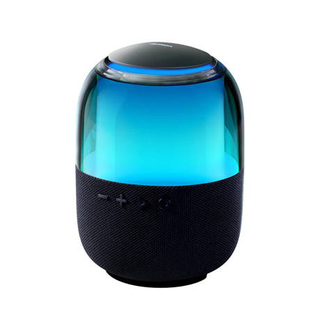 Joyroom głośnik bezprzewodowy Bluetooth 5.3 RGB czarny (JR-ML05)