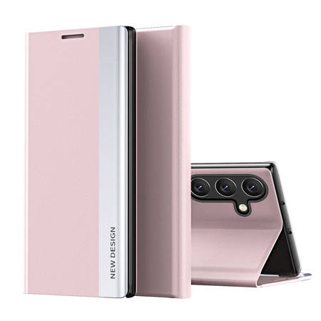 Sleep Case Pro etui Samsung Galaxy A54 5G z klapką podstawka różowe